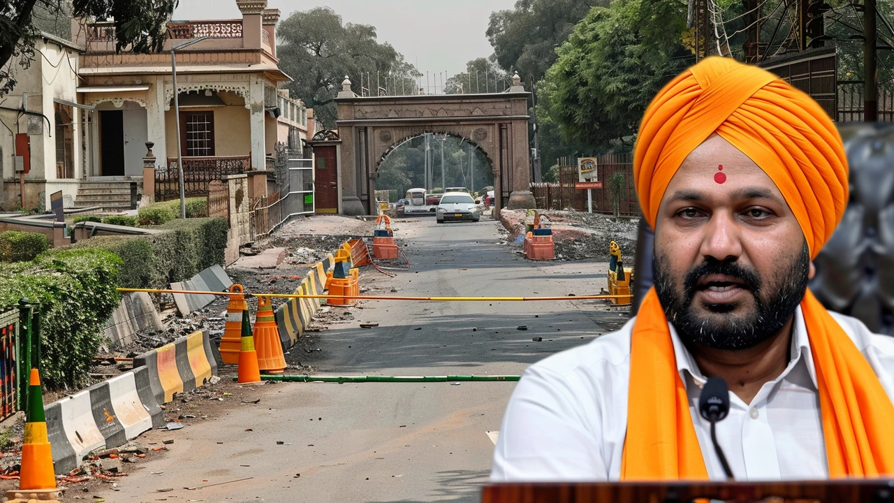ट्रैफिक जाम में फंसे भाजपा नेता रवनीत सिंह बिट्टू, पीएम मोदी के निवास तक पहुंचने के लिए दौड़ पड़े