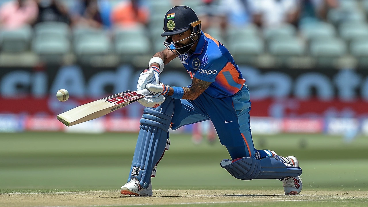 विराट कोहली बनें आईसीसी पुरुष विश्व कप में 3000 रन बनाने वाले पहले बल्लेबाज