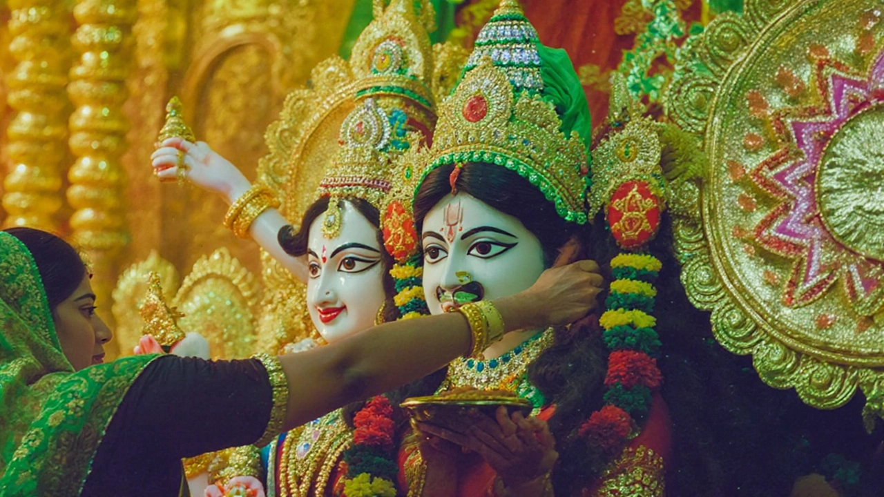 मुख्य अनुष्ठान, दैनिक रूटीन और दिव्य मंत्र