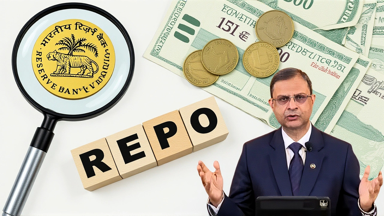 RBI ने अक्टूबर 2025 में रेपो रेट 5.5% पर स्थिर रखा, मुद्रास्फीति‑वृद्धि अनुमान अपडेट