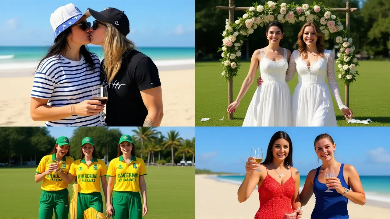 मरिजाने कैप और डेन वैन नीकर्क की ऐतिहासिक शादी: दक्षिण अफ्रीकी महिला क्रिकेट टीम की लेसबियन जोड़ी ने खेल में बदलाव ला दिया